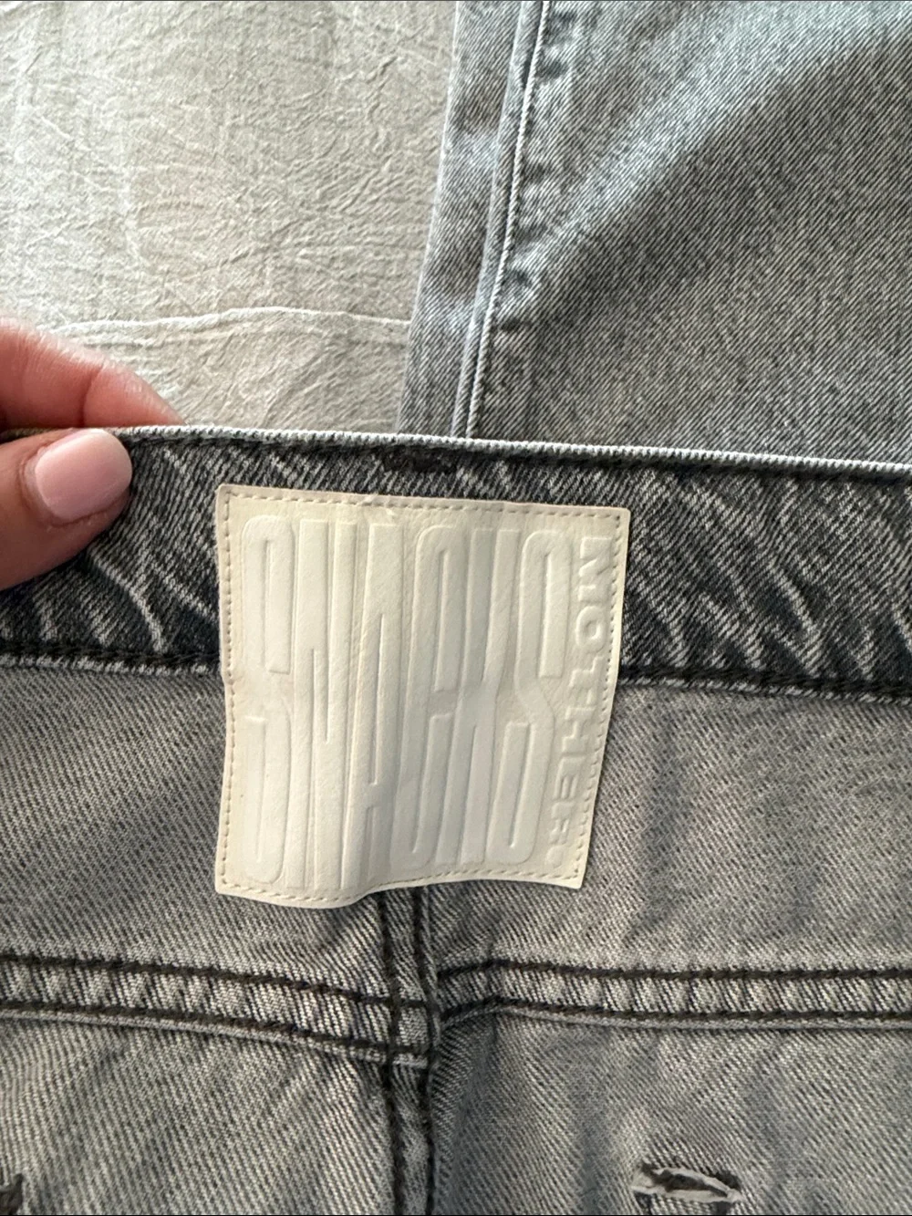 BNWT MOTHER The Pony Keg High-Rise Barrel Jeans - Picture 10 of 12